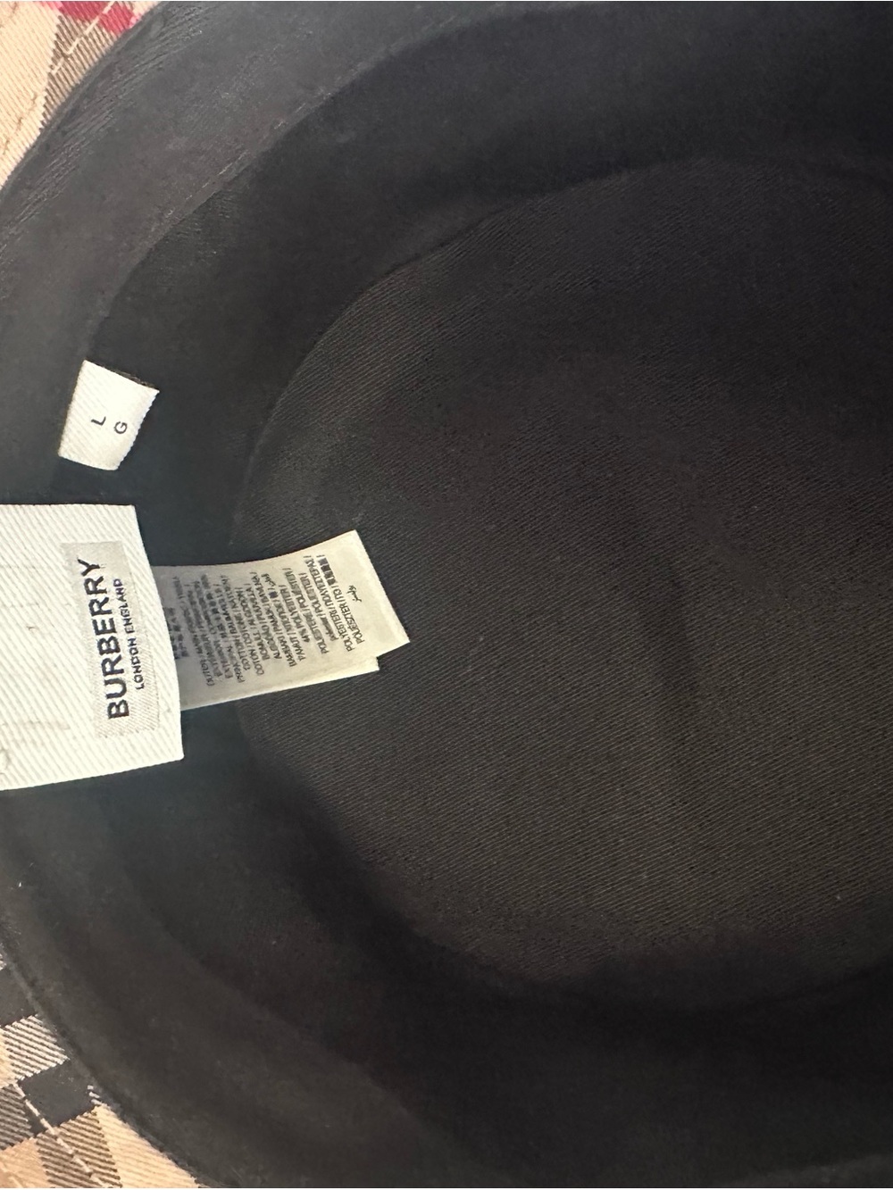 Burberry Bucket Hat in Beige - Picture 4 of 4